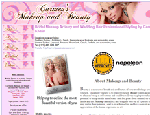 Tablet Screenshot of carmen.passionatadance.com